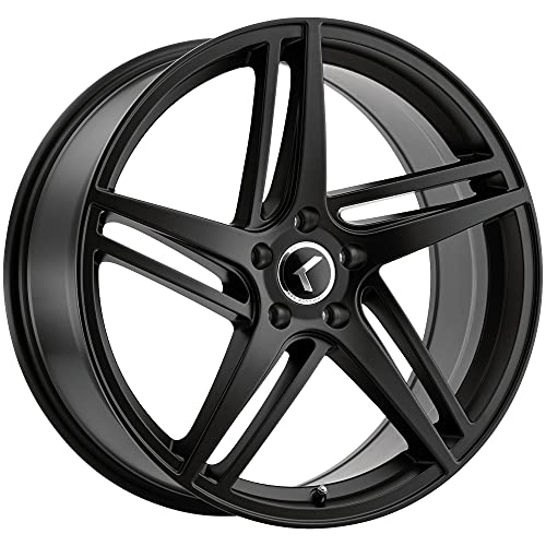 KRAZE KR195 Satin Black Wheel with Aluminum (20 x 8.5 inches /5 x 5 mm, 38 mm Offset)