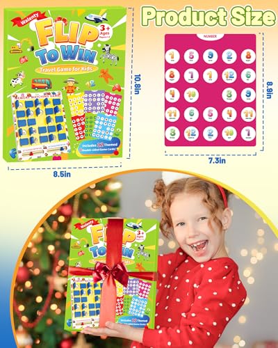 Matching Memory Game for Kids, Travel Toys Games Activities for 3-5 4-8 - image 6