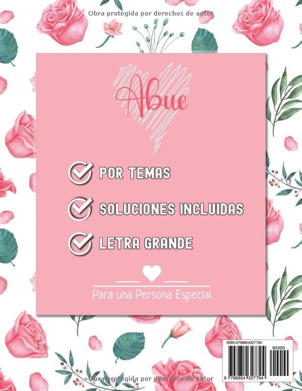 Miniatura 2 de Sopa de Letras de la Abuela Juegos para ejercitar la mente (Para una Persona Especial) (Spanish Edition)