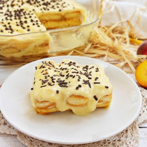 Tiramis&ugrave; alle pesche, il dolce fresco e cremoso che conquista al primo assaggio