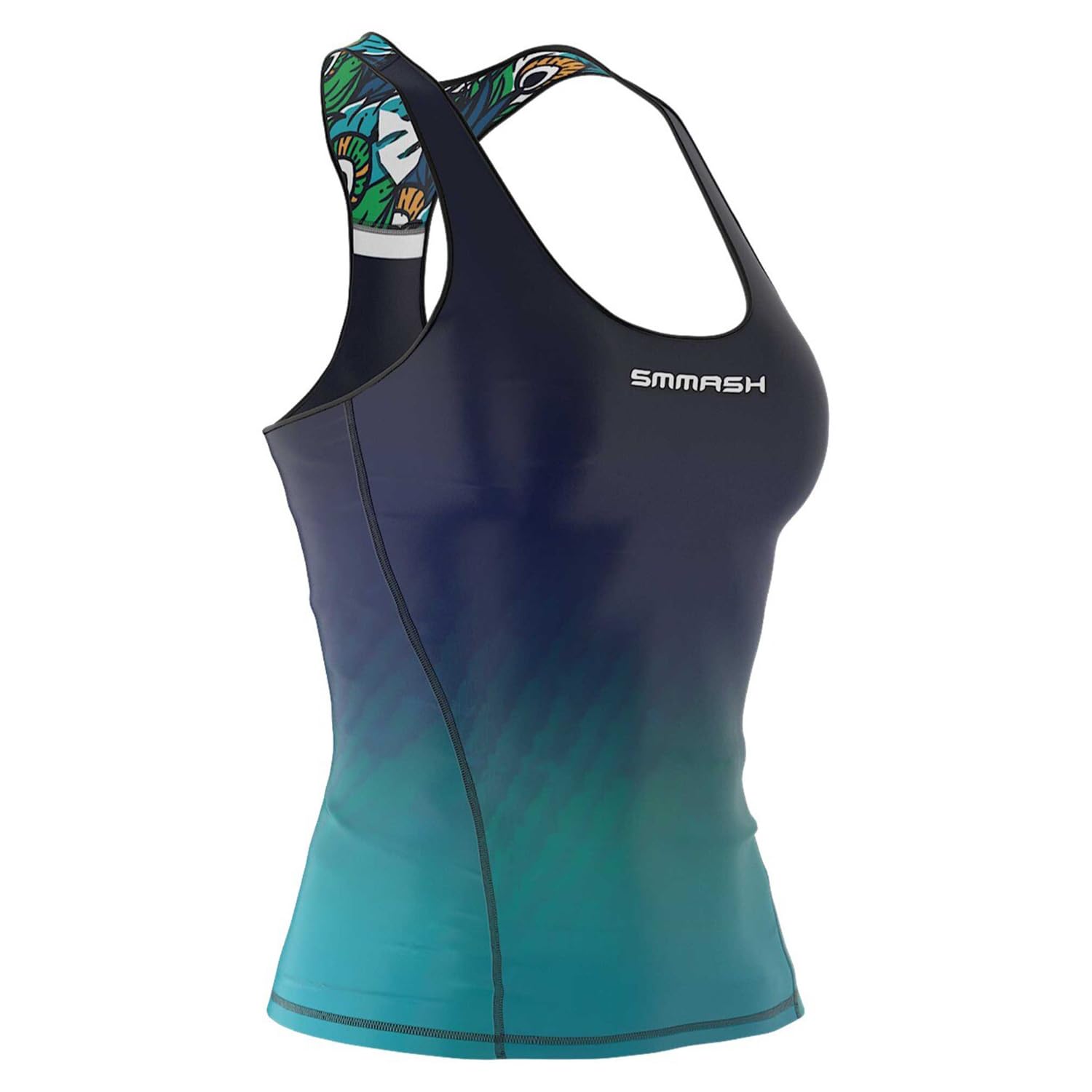 SMMASH Steampunk Sport Top Tank para Mujer, Camiseta de Tirantes Deportivas, Camiseta sin Manga para Fitness, Yoga, Formación, Material Transpirable y Antibacteriano — view 20