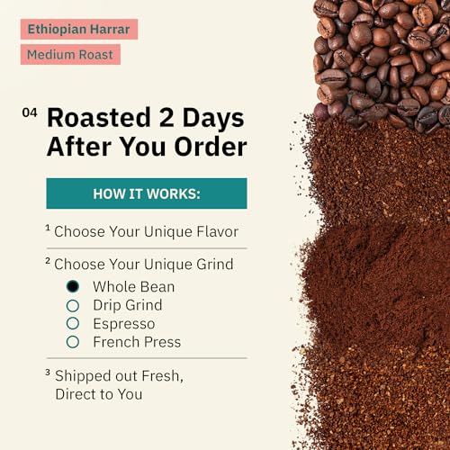 Café Molido Medio Torrefacto Orgánico de Etiopía 12 oz miniatura 5