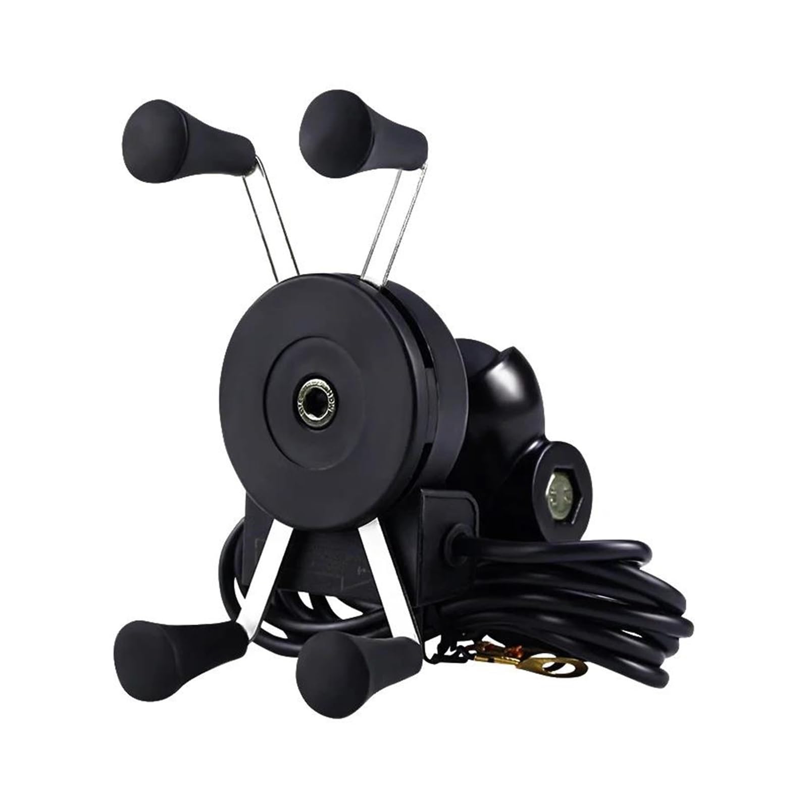 Supporto Smartphone Per Moto Con Caricabatterie USB E Staffa Specchietto Per Scooter