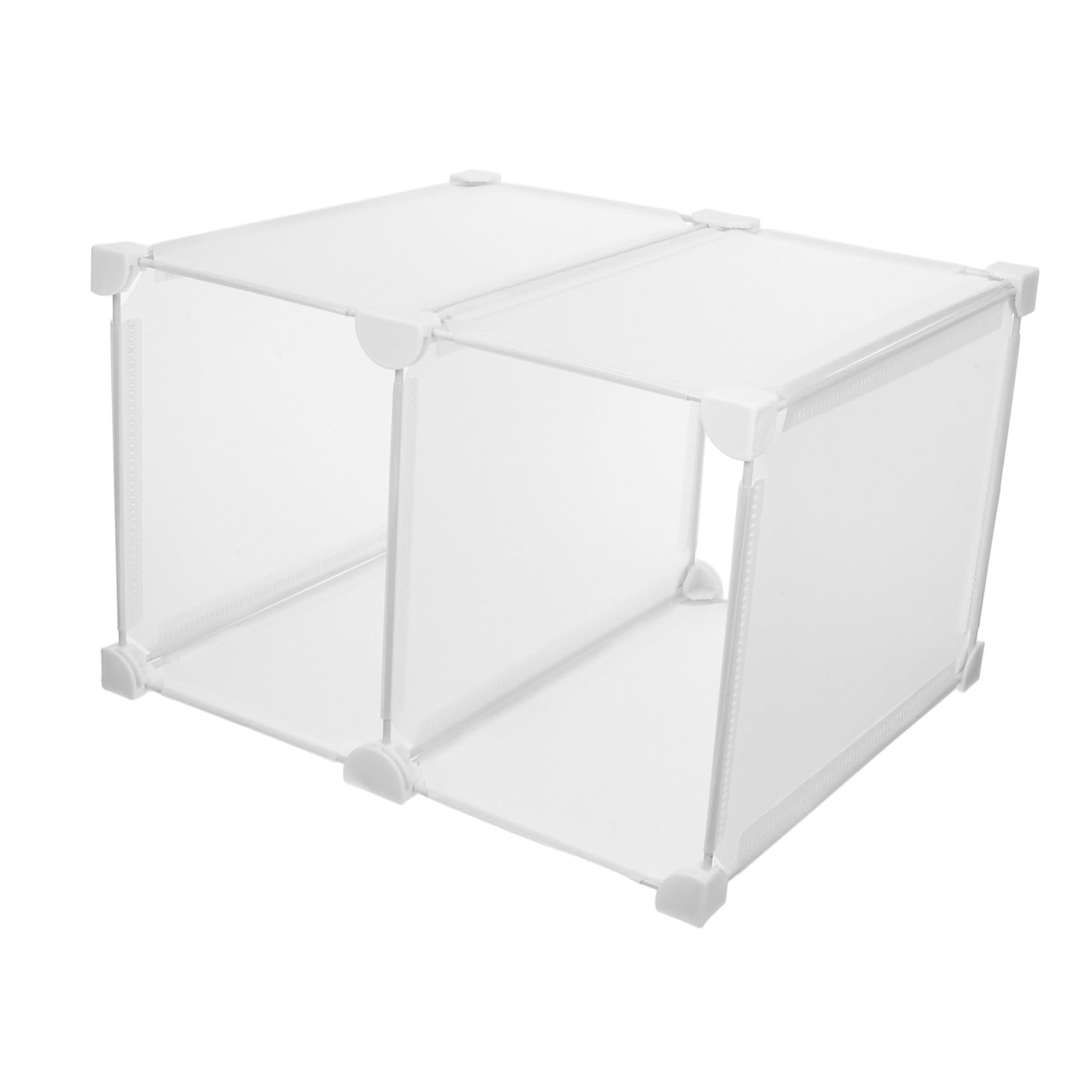 TOYANDONA Organizer per Congelatore con Cestello Portaoggetti Divisori Resistenti in Plastica per Conservazione e Cucina