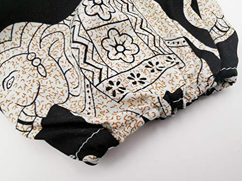 Image of Rysly Baby Girls Boho Elephant Tops Harem Pants 2 Piece Outfits