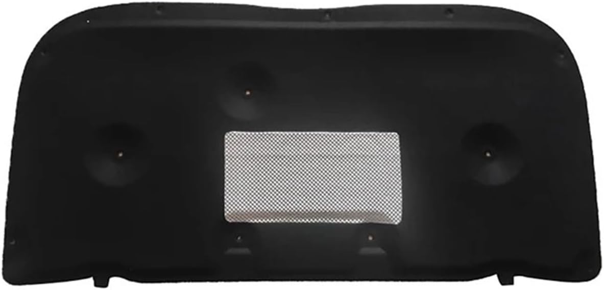 Car Front Hood Engine Sound Heat Insulation Cotton Pad Automobiles Accessories | Compatible with Toyota Prado 2010-2017 Prado 2018-2020(Black-for 2018-2020)