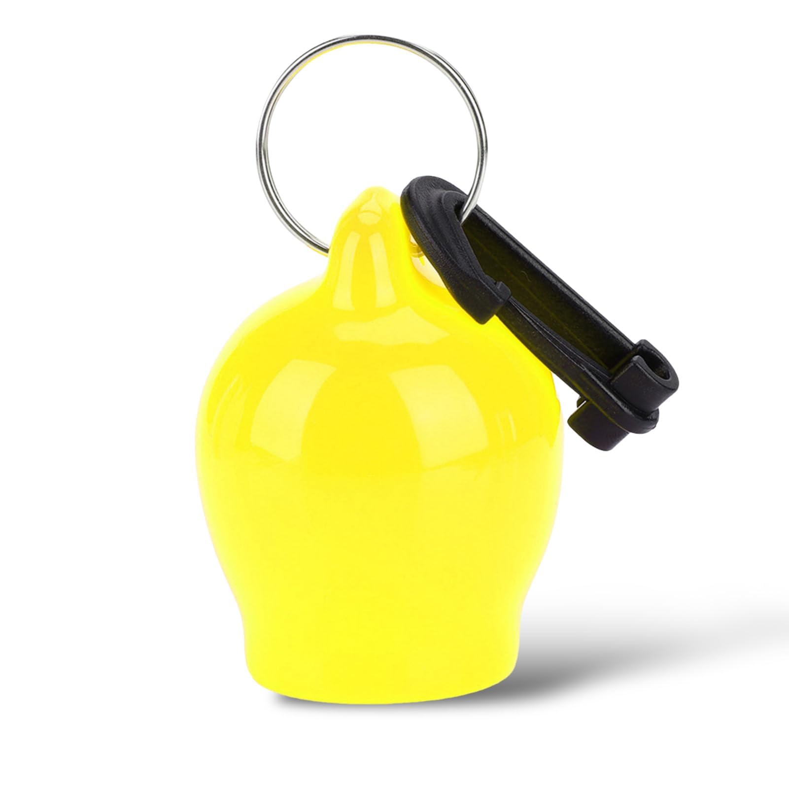 Agatige Boccaglio Silicone Snorkeling Regolatore con Gancio Carabiner Accessori Immersioni Giallo