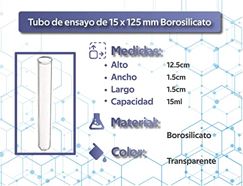 Lista de Donde comprar tubos de ensayo los mejores 5. 5 Imagen adicional