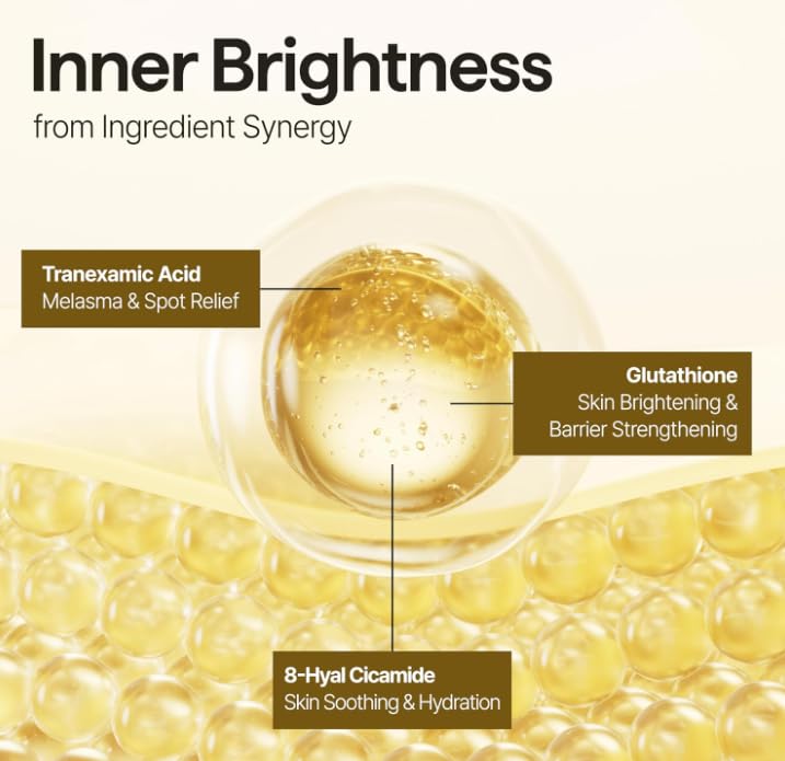 Miniatura 6 de Tranex Gluta Shot Serum  Mejora la claridad y el resplandor de la piel de cristal  Ácido tranexámico y suero facial de glutatión, 1.69 onzas