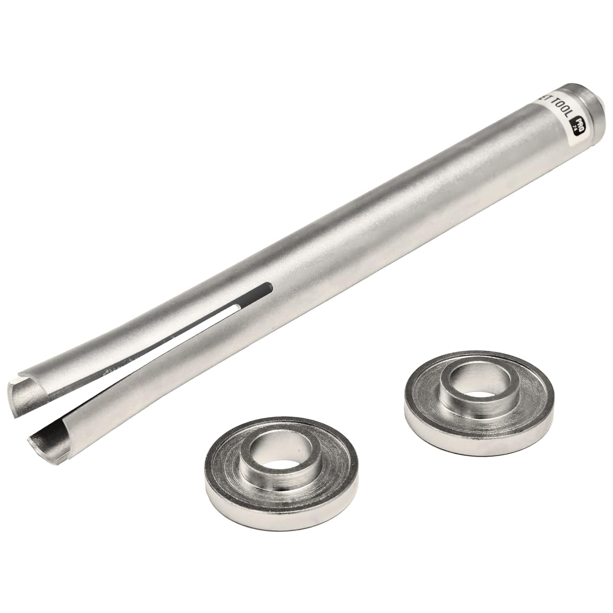 Photo 1 of ***Missing the 2 bearings*** AGILLE Press Fit Bottom Bracket Tool for BB90 BB92, Shimano, SRAM GXP, Race Face and Other Press Fit Bottom Bracket Systems, 22-24mm ID Bearing Removal & Installation Kit with Bushings for Bike Repair