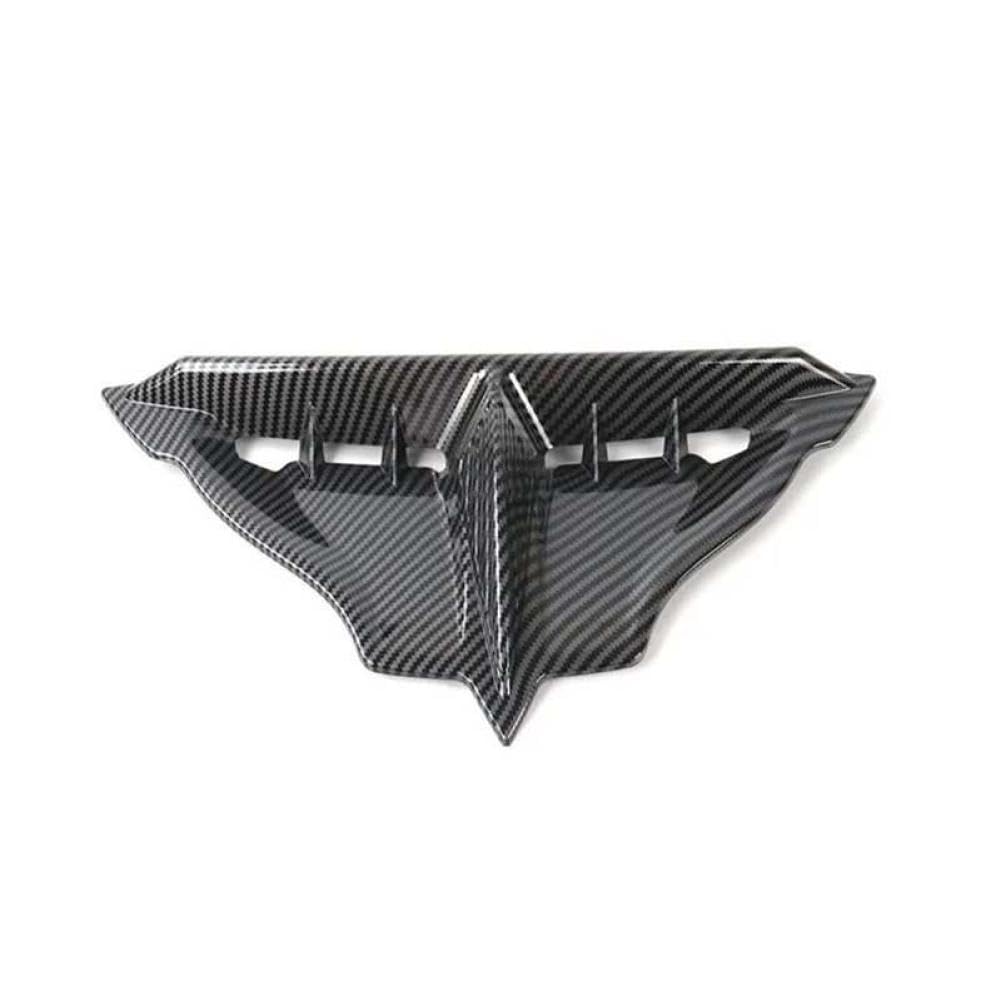 Couvercle de ventilation avant de moto carénage carbone route - 6