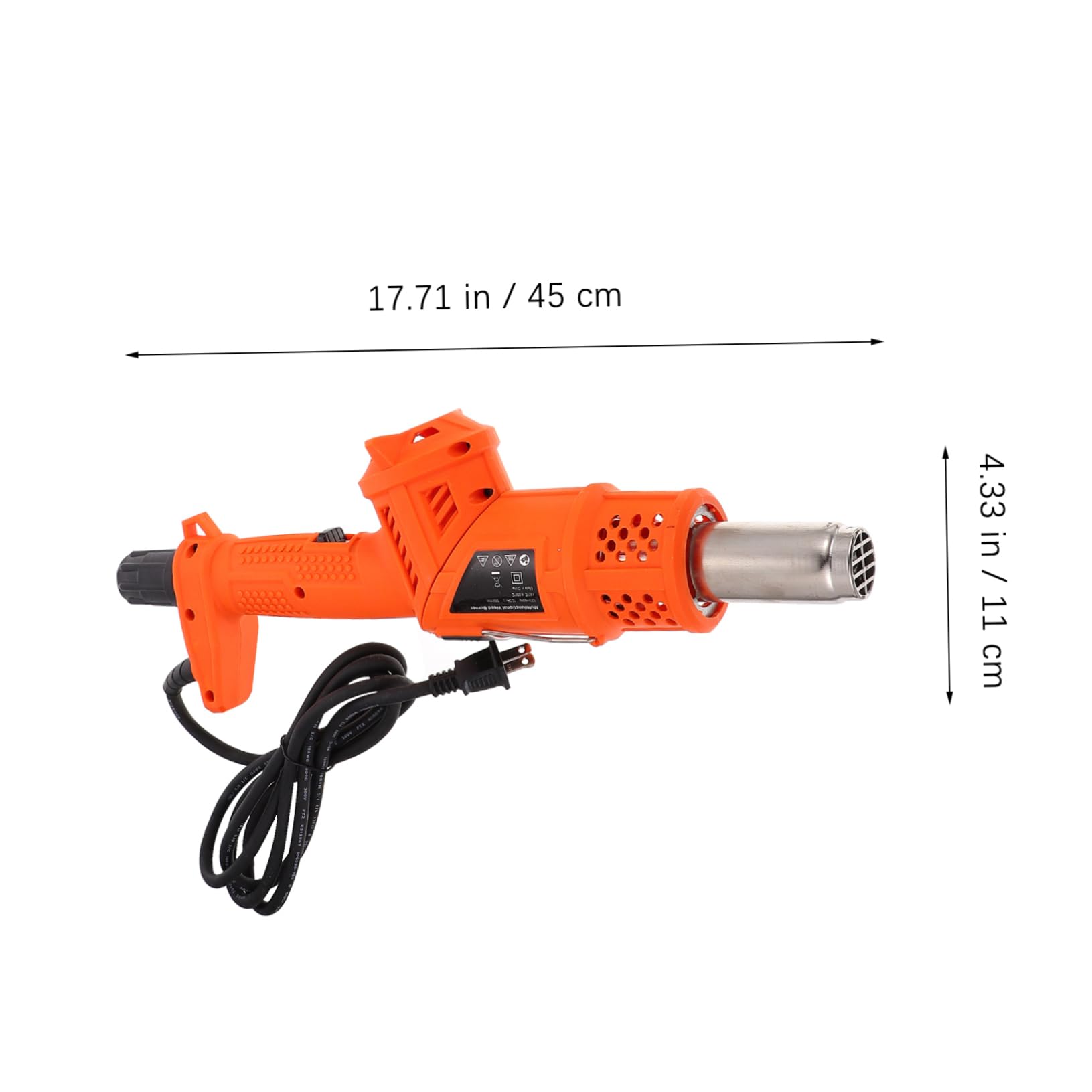 BEBEMOKO Thermal Weeding Stick Electric Hot Air Blower Puller Machine Garden Tool