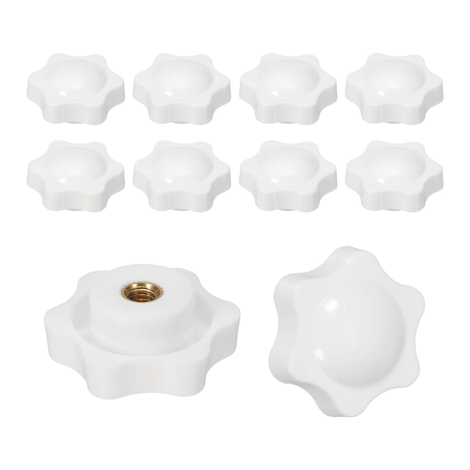 PATIKIL M6 x 38mm Thread Clamping Nuts