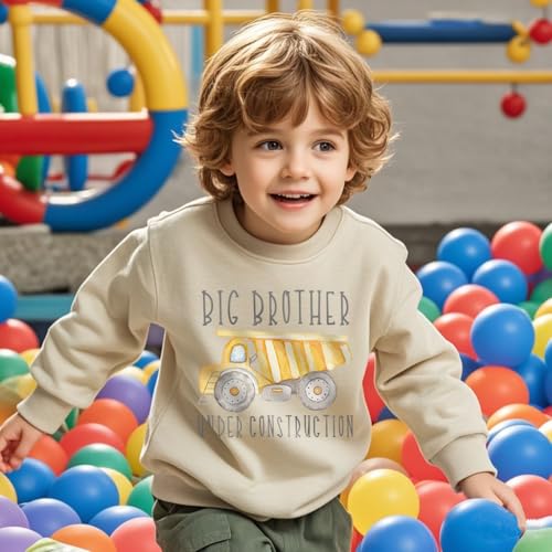 Big Brother Little Brother Matching Outfits Toddler Baby Boy Crewneck Sweatshirt2