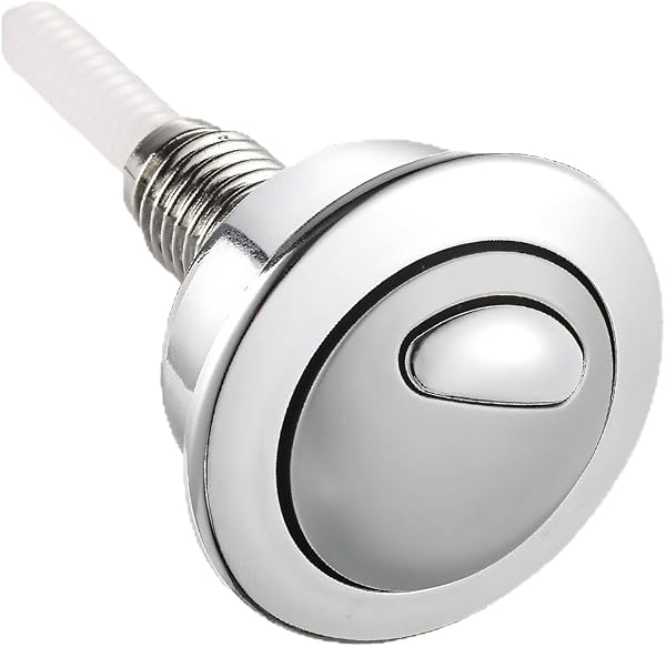 Optima 49 Valve Push Button Switch Dual Operation Replacement Part 48mm Diameter Fits Standard Flush Holes 38-42mm ABS Material - 1