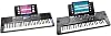 RockJam 61 Key Keyboard Piano with Pitch Bend, Power Supply, Sheet Music Stand & 49 Key Keyboard Piano with Power Supply, Sheet Music Stand, Piano Note Stickers