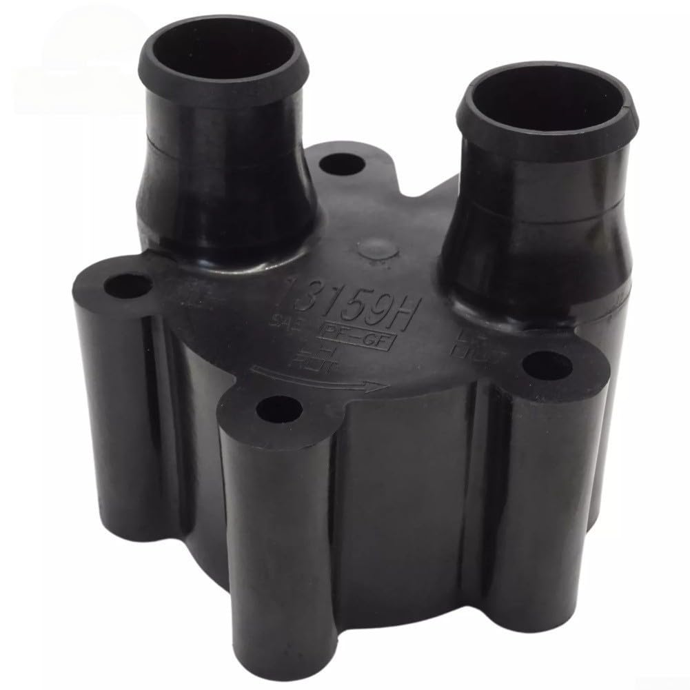 Carcasa de bomba de agua y kit de reparación de impulsor para MerCruiser Stern Drive 46-807151A14, compatible con para sierra 18-3150, para motores de 4,3 L hasta 8,2 L, incluye juntas y tornillos