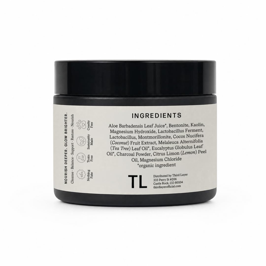Third Layer Armpit Mud Clarifying Underarm Clay Mask, 2.85 oz