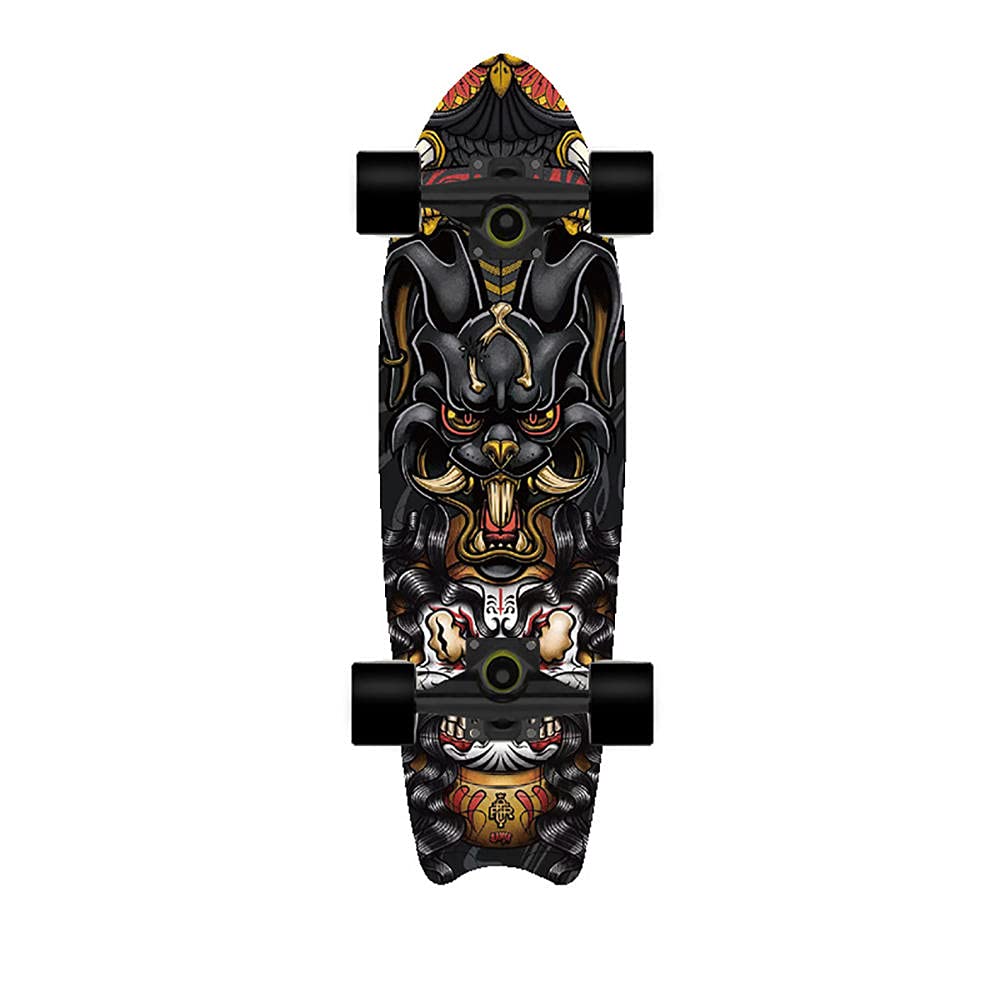 Tabla de Skate， Patineta de 28x8 Pulgadas, Adecuada for Principiantes, Adultos, Adolescentes, Cubierta Arce 8 Pisos con rodamientos Bolas ABEC-7(J)