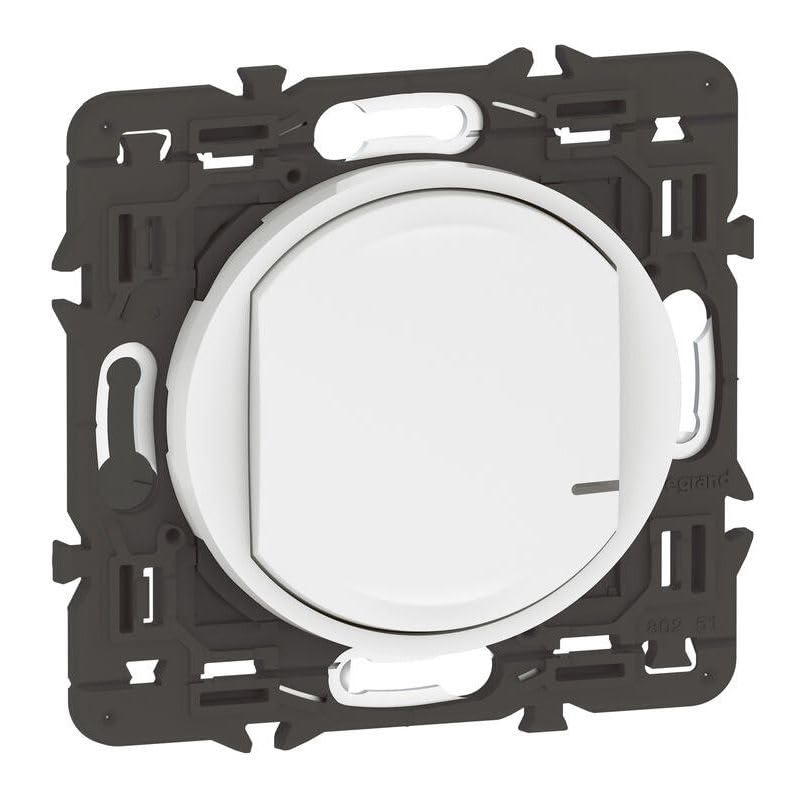 Céliane with Netatmo Legrand Smart Light Switch, White, Dimmable, Non-Neutral, No Plate