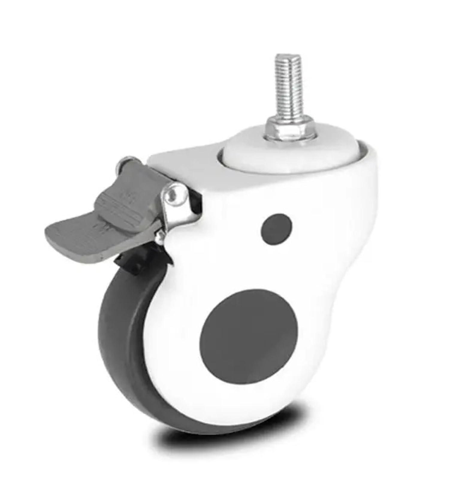 MXXDMOPD 1 5-inch Caster casing with Silent Brake(Screw-braked)