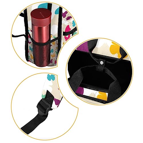 Sac à dos garçon papillon multicolore idéal pour l'école et sorties - 2