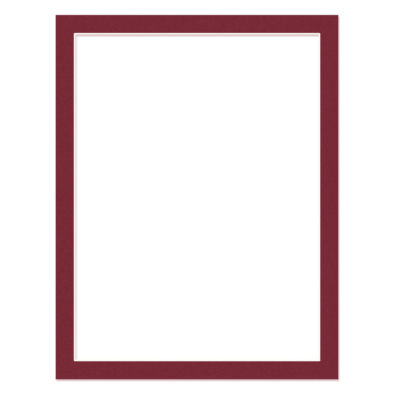 Alison Kingsgate 90x70cm Burgundy Picture Mount for 80x60cm Aperture — image 1