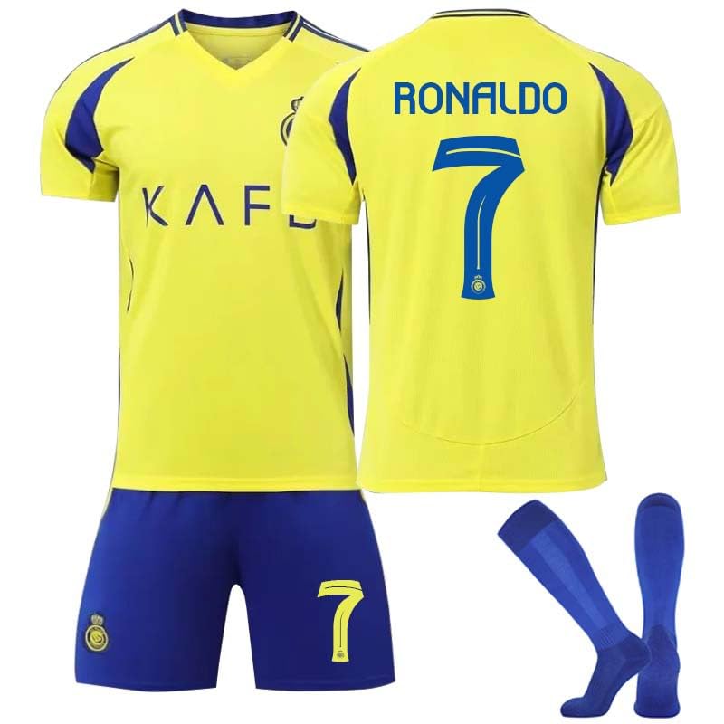 Amazon | 24-25 アル ナスルFC ホーム ロナウド ユニフォーム 背番号7