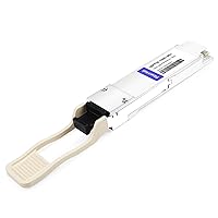 Vista 1 de 100G QSFP28 SR4 para Juniper Networks JNP-QSFP-100G-SR4, módulo transceptor óptico QSFP28 100GBASE-SR4 850nm 100m MMF MTP/MPO D0M