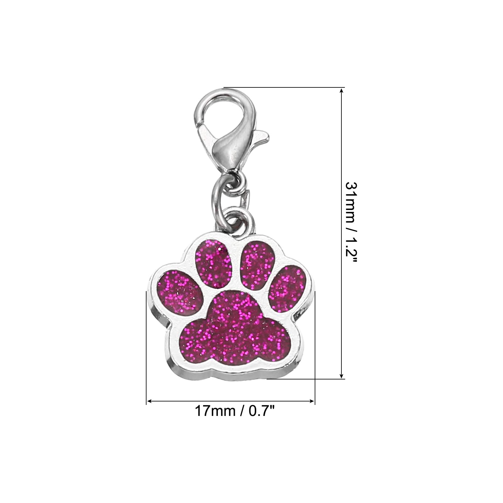 PATIKIL Dog Paw Crochet Stitch Markers - Image 2