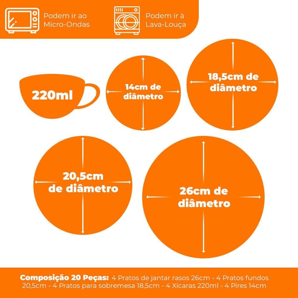 1 Ap. De Jantar/Cha 20Pcs - M. Order - Brisa - Aw20-5903. Veja Isto! 6 51Artm4Rxml. Ac Sl1000