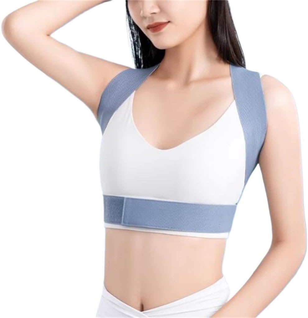 Straight Back Artifact Hunchback Orthotic Posture with Invisible Sitting Spine Column(Large)