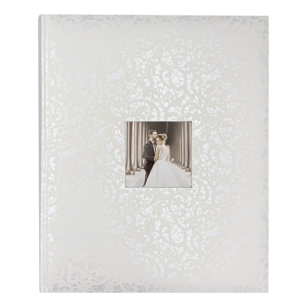 Lace Wedding Dry Mount Album - 300x365