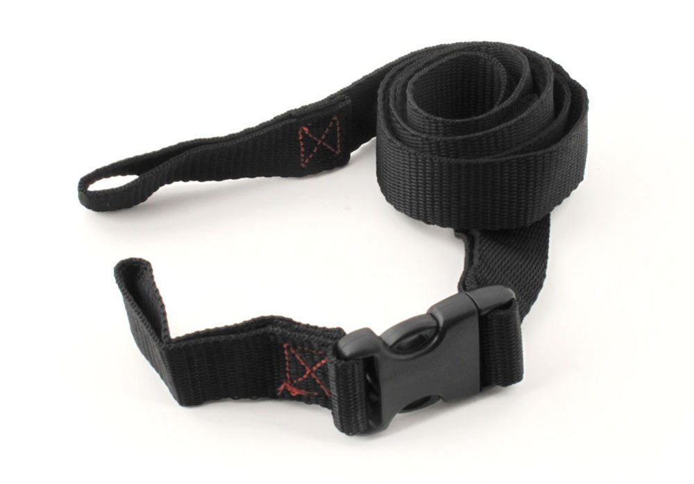 Schrittgurt für Rettungswesten, Material: Nylon Farbe: schwarz