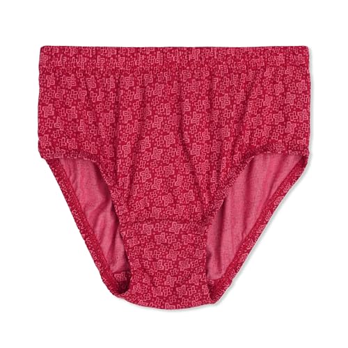 Image of Red Rose Kids Girls Cotton Printed Panty Pack of 6-Assorted