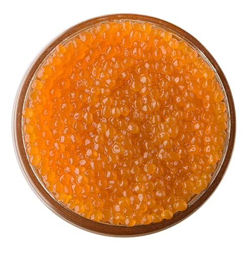 Poseidon - Kaviarperlen von Bottarga [100 g] Hergestellt aus Deluxe Bottarga von Sardinien [Italien] [Premium Caviar Alternative] Kosher