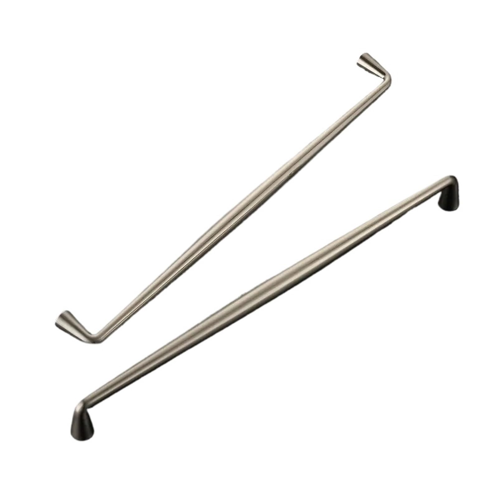 Zrhwspd One Color Brushed Nickel Cabinet Pulls 10-Inch Brushed Nickel Cabinet Pulls, Solid Zinc Alloy Handles For Kitchen Cupboards