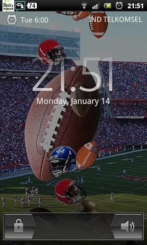 Foto von Football Ball Rugby Fantasy Live Wallpaper