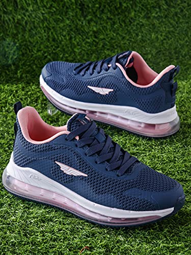 Image of Red Tape Women Blue Walking Shoes