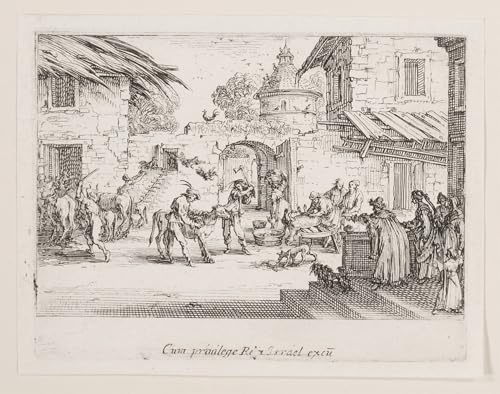 Fotos póster de lienzo Le Veau Gras Jacques Callot pinturas famosas hogar