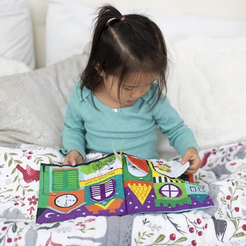Melissa & Doug Soft Activity Baby Book - The Wonderful World of Peekaboo! Lift The Flap Busy Book for Toddlers, Sensory Toys for Babies and Toddlers - image 8