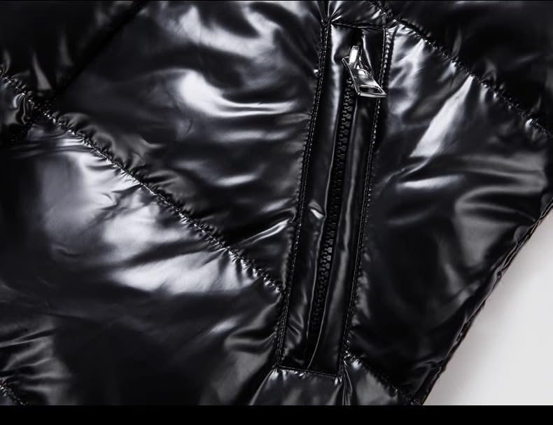 Stylish Men's Detachable Hooded Duck Down Jacket with Creative Strap Design3