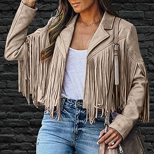 Consejos y reviews para comprar Chaqueta flecos los 7 más buscados. 6 Imagen adicional