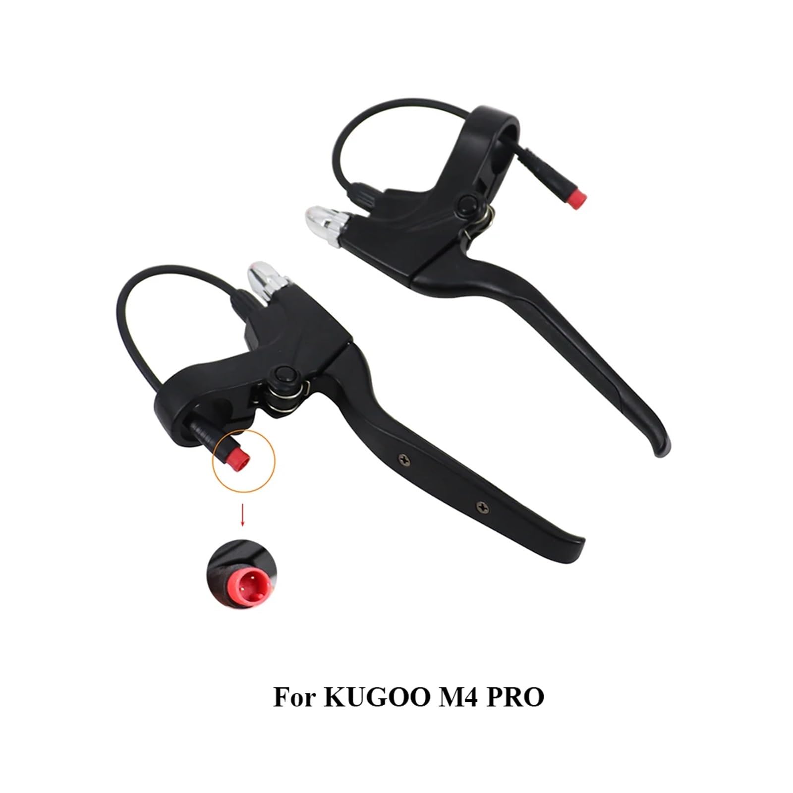 1 Leva Freno di Potenza for Monopattino Elettrico M4 PRO Kick Scooter E-Bike Maniglia di Ricambio in Lega di Alluminio(Left And Right)