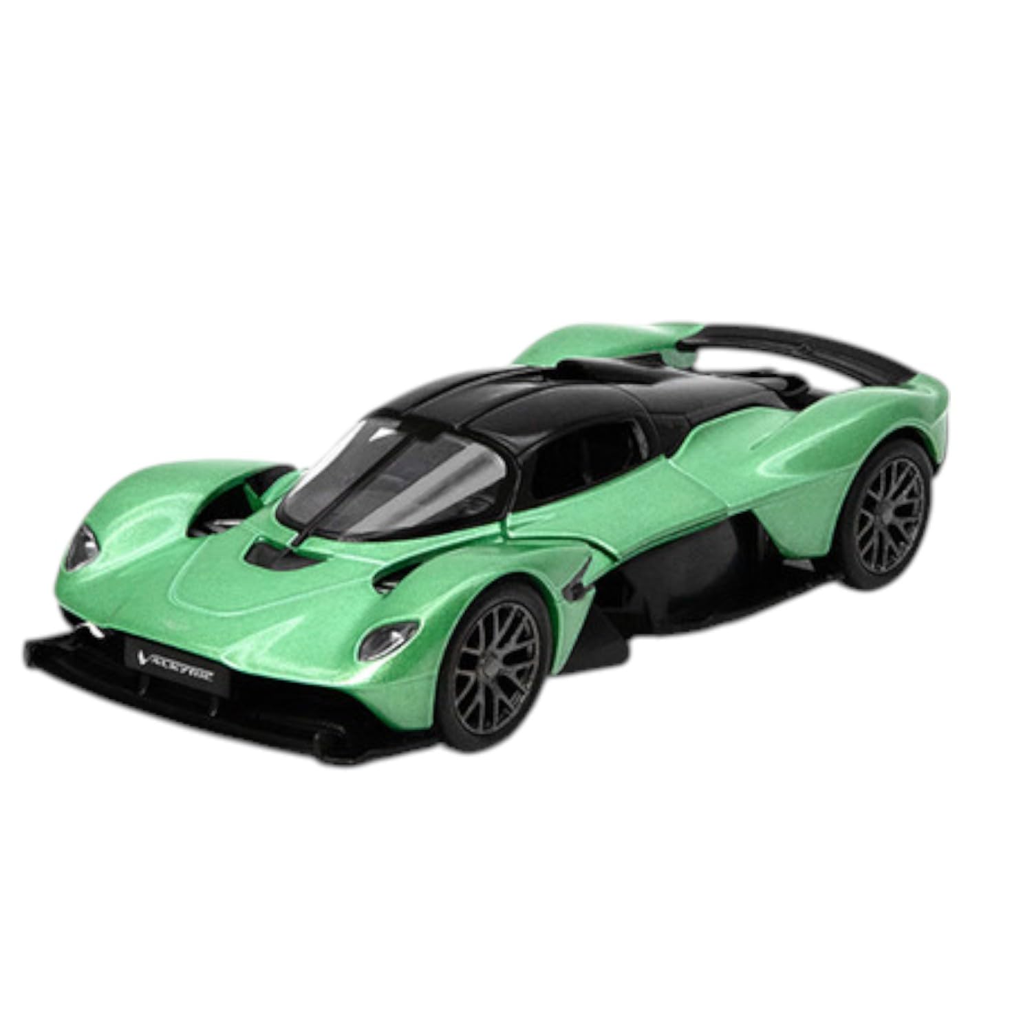 Mayatra's Premium Diecast Metal Supercar Model Toy – 1:36 Scale Pull-Back Vehicle with Light & Sound, Alloy Body, Opening Doors (Green)