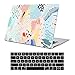 Ausmix for MacBook Pro 13 Inch Case 2024-2016 Release M2 M1 A2338 A2289 A2251 A2159 A1989 A1706 A1708 Touch Bar, Plastic Hard Shell Case Cover & 3 Keyboard Cover,Creative Graffiti