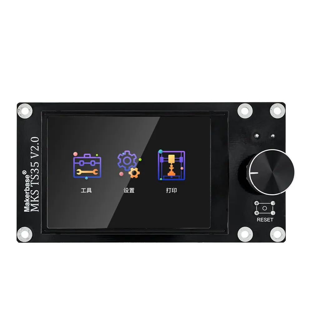 Makerbase MKS DLC32 V2.1 Offline Controller Work for Laser&CNC 32bits ESP32 WIFI GRBL TFT Touch Screen and TS35-R/TS24R for desktop laser engraving machine (TS35 V2.0)