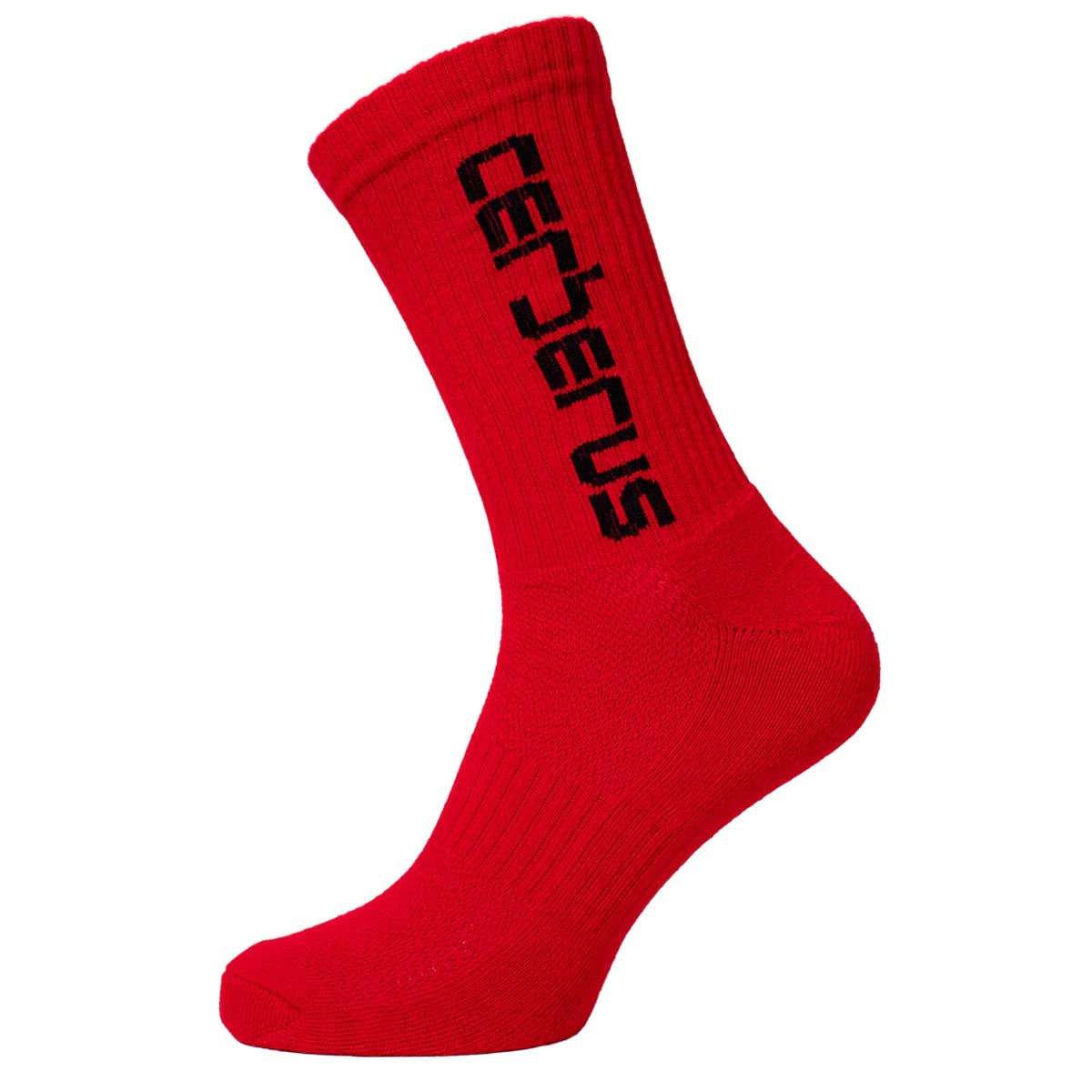 Cerberus Strength Unisex Red/Black Training Socks ()