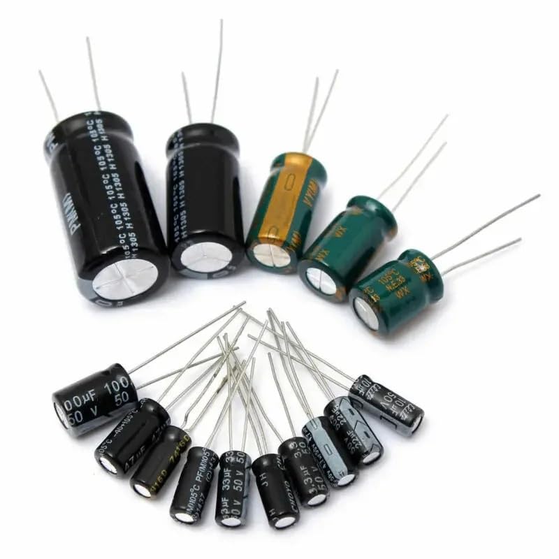 Kit de condensateurs électrolytiques 50V 120 pcs pour remplacer un composant sur carte mère