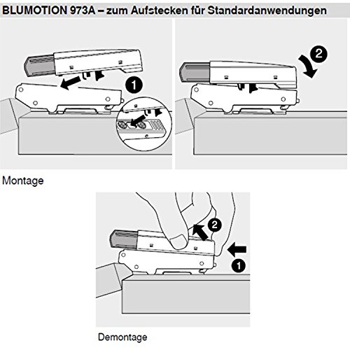 SO-TECH® Türdämpfer Kr.0 Eckan. Puffer